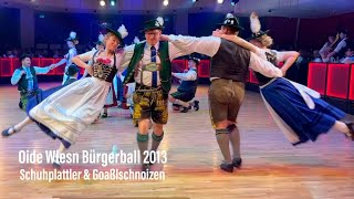 Oide Wiesn Bürgerball 2023 im Deutschen Theater  Schuhplattler amp Goaßlschnoizen am 27012023 [upl. by Zel]