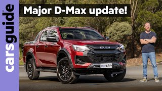 Isuzu DMax 2024 review Major facelift for new Toyota HiLux and Ford Ranger rival tested [upl. by Levon]