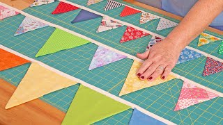 The BEST way to make bunting [upl. by Adler]