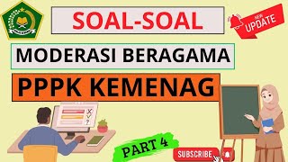 Contoh soal moderasi beragama [upl. by Yblehs]