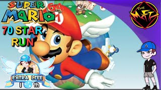 Extra Life 2024 10th Anniversary Stream Super Mario 64 70 Star Run [upl. by Aikenahs409]