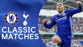 Chelsea 42 Tottenham  Nemanja Matic Screamer Sends Chelsea To The FA Cup Final  Classic Match [upl. by Aicerg185]