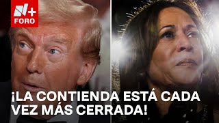 Lucha por la presidencia de EE UU Harris y Trump casi empatados  Estrictamente Personal [upl. by Yllib983]