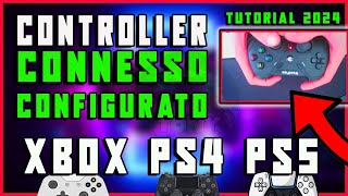 COME COLLEGARE UN CONTROLLER DELLA XBOX 360 E COME CONFIGURARLO AL MEGLIO SU PC  TUTORIAL ps4 [upl. by Hluchy743]