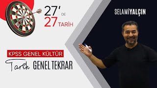 13 OSMANLI TARİHİ II  KPSS GENEL KÜLTÜR TARİH GENEL TEKRAR KAMPI [upl. by Ajidahk791]