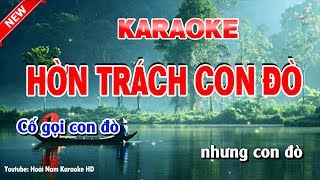 Karaoke Hờn Trách Con Đò  hon trach con do karaoke nhac song [upl. by Yoccm]