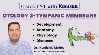 TYMPANIC MEMBRANE  ANATOMY OF EAR  ENT LECTURES  NEET PG  DR KANISHK MEHTA [upl. by Yednarb529]