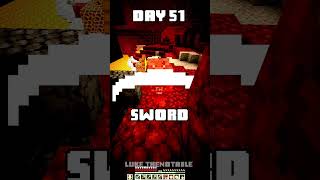 100 Days  Minecraft Shorts  Day 51 minecraft 100days [upl. by Bergeman53]