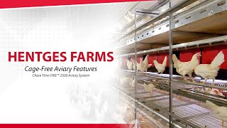 Chore Time VIKE™ 2500 Aviary System  Hentges Farms CageFree Aviary Features [upl. by Averill]