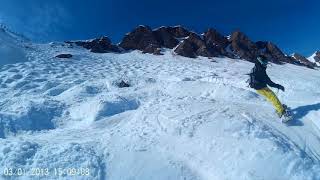 Swiss Wall Avoriaz March 2017 [upl. by Aruasi277]