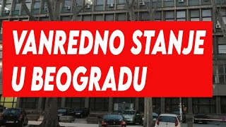 VANREDNO STANJE U BEOGRADU  STIGLE CRNE VESTI [upl. by Spevek]