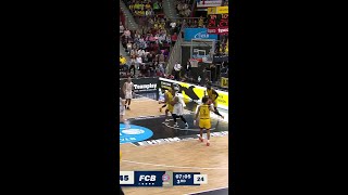 Serge Ibaka rattles the rim on the finish [upl. by Leagiba771]