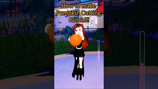 How to make pumpkin Cutting glitch in DTI 🥰 shorts roblox dresstoimpress [upl. by Stan822]