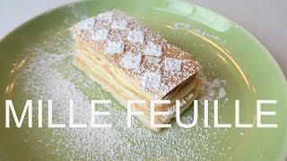 Easy French Dessert  MilleFeuille and Caramel MilleFeuille Napoleon  Creativity with Sugar [upl. by Gonta]