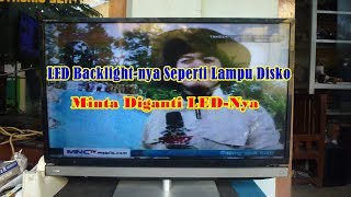 Memperbaiki TV LED Toshiba 32P2300VJ Rusak Layar Berkedip [upl. by Shirah]