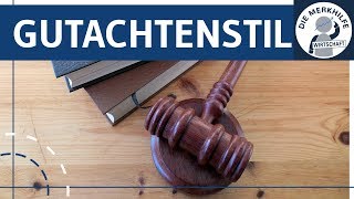 Gutachtenstil  Rechtsmethode einfach erklärt  Aufbau eines juristischen Gutachtens BGB [upl. by Michelsen]