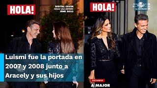 Luis Miguel posa con su novia Paloma Cuevas por primera vez [upl. by Baalbeer]