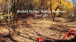 Hatfield McCoy Buffalo Mountain Trail 182 Fall 2024 [upl. by Sharona446]