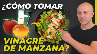 ¡REVELADO ASÍ TE RECOMIENDO TOMAR VINAGRE DE MANZANA PARA MÁXIMIZAR SUS BENEFICIOS [upl. by Eniarral]