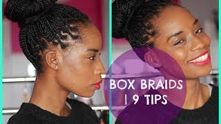 ☆ BOX BRAIDS  9 Conseils pour Réussir ses Rastas ☆ [upl. by Mercedes]