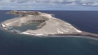 Before the Eruptiion Watch Hunga Tonga volcanic islands evolution [upl. by Zurciram]