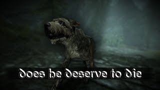 Is It Better To KILL Barbas or Not In Skyrim AE 2024 [upl. by Arbed650]