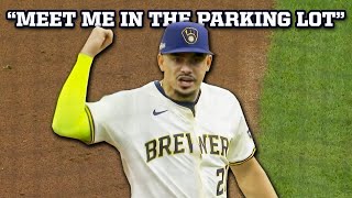 Willy Adames tells Jesse Winker to meet him in the parking lot a breakdown [upl. by Arias]