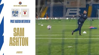 Sam Ashton  Glossop North End h  Post Match Interview  Bury FC [upl. by Mersey272]