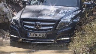 MERCEDESBENZ GLK OFFROAD TEST DRIVE [upl. by Aronel]