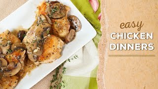 3 HEALTHY Chicken Dinners  Dinner Made Easy [upl. by Otiv]