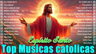 TOP 20 LINDAS MÚSICAS CATÓLICAS LETRA 2024  DOMINGO MOVE TE EM MIM LETRA  INCENDEIA MINHA ALMA [upl. by Alek734]