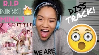 REMY MA shETHER REACTION  NICKI MINAJ DISS TRACK [upl. by Vaish]