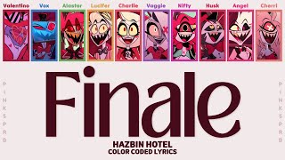 Hazbin Hotel Cast Finale Color Coded Lyrics [upl. by Rhyner]