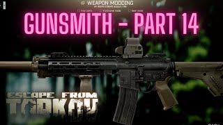 Escape From Tarkov Gunsmith Part 14 Best HK 416A5 Build Guide  Unchambering  Mechanic Quest  EFT [upl. by Dric]