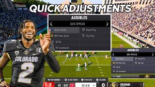 How to AUDIBLE like a PRO in CFB 25 INDEPTH GUIDE [upl. by Orazal]