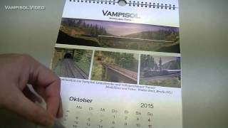 Frisch aus der Druckerei  der Vampisol Kalender 2015 ist da [upl. by Bing]