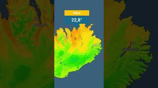 Kurios In der Nacht zu Dienstag war der wärmste Ort Europas Island 🇮🇸 Temperatur [upl. by Volotta]