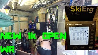 1k SkiErg WORLD RECORD  plus the prep [upl. by Waiter]