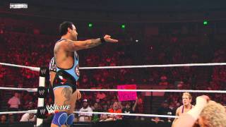 Raw  Santino Marella vs Dolph Ziggler [upl. by Avrom317]