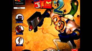 Earthworm Jim 2 PS1 Soundtrack  Title Screen [upl. by Oicatsana]