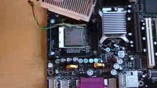 2002 Socket 478 CPU installation video [upl. by Anaer]