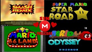 top 4 mejores hackroms de N64 links de descarga por MEGA links sin publicidad [upl. by Hbaruas]