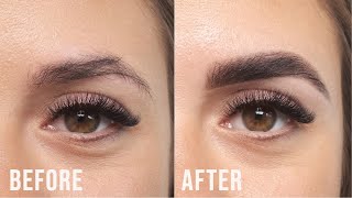 How to Tint Eyebrows Step By Step Tutorial  Thuya NYC [upl. by Albina39]