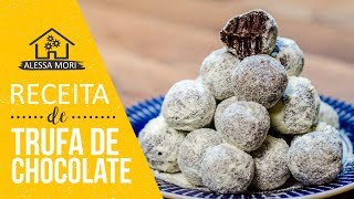 ⭐ TRUFA DE CHOCOLATE  RECEITA DIFERENTE DELICIOSA E MUITO FÁCIL [upl. by Artenek825]