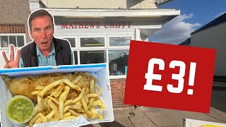 Reviewing the UKS CHEAPEST £3 FISH AND CHIP SHOP  A RANT [upl. by Eula]