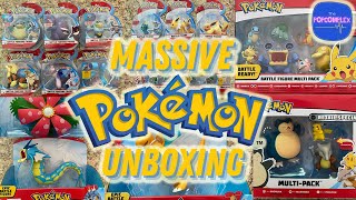 Massive Pokémon Battle Figure Unboxing amp Review  Jazwares  Wicked Cool Toys [upl. by Taima]