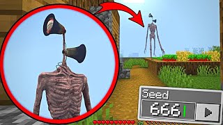 MINECRAFT MOST SCARY  SEEDS  😰  MINECRAFT HORROR VIDEO  MINECRAFT HORROR SEED 666 [upl. by Ardnnaed742]