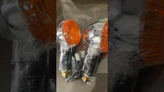 Royal enfield original indicator Assy  unboxing video  Mrl 882 set  royalenfield al bullet [upl. by Outlaw]