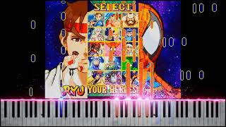 Marvel vs Capcom  Character Select Theme Piano Cover with Variations [upl. by Quiteris]