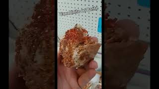 Vanadinite is Such A Stunning Crystal gems crystals science nature gemstone [upl. by Nimaynib]